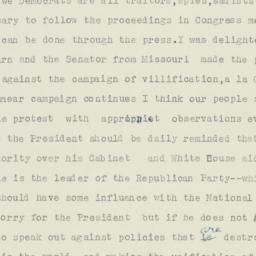 Letter: 1954 February 16