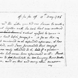 Document, 1786 May 11