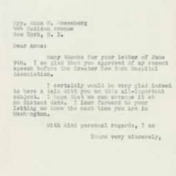 Letter: 1950 June 13