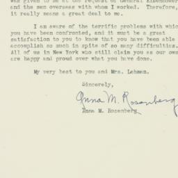 Letter: 1945 November 8