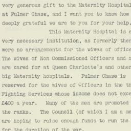 Letter: 1941 August 1