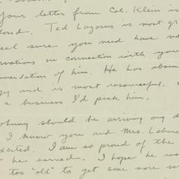 Letter: 1946 August 27