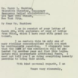 Letter: 1932 March 7