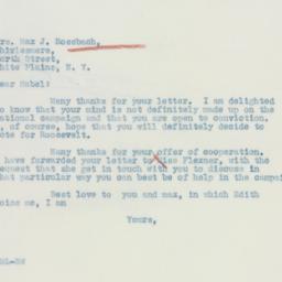Letter: 1936 October 3
