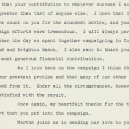 Letter: 1962 December 6