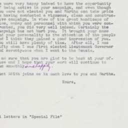 Letter: 1962 December 10