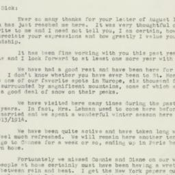 Letter: 1955 August 24