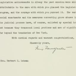 Letter: 1935 April 29