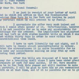 Telegram: 1941 April 5