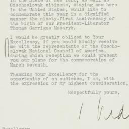 Letter: 1941 February 19