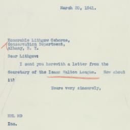 Letter: 1941 March 20
