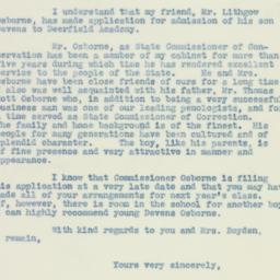 Letter: 1938 July 23