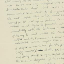 Letter: 1945 April 28