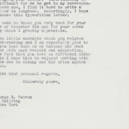 Letter: 1964 January 18