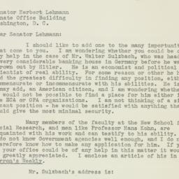 Letter: 1951 October 4