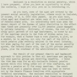 Letter: 1950 February 1