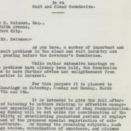 Letter: 1926 February 9