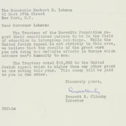 Letter: 1948 May 14