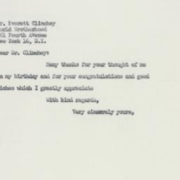 Letter: 1955 April 6