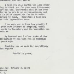 Letter: 1964 January 8
