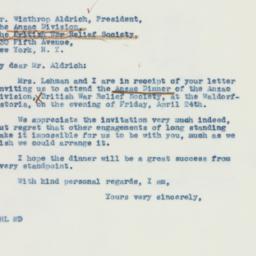 Letter: 1942 April 9