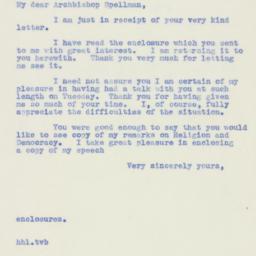 Letter: 1940 May 23