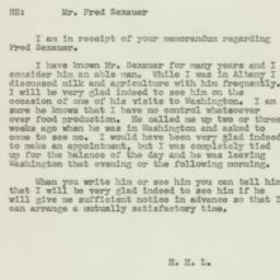 Letter: 1943 August 23
