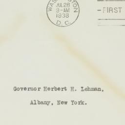 Letter: 1938 July 28