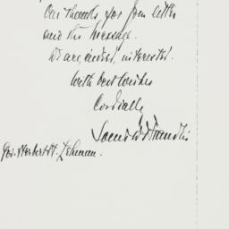 Letter: 1938 January 12