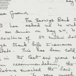 Letter: 1945 May 11