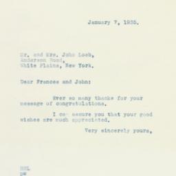 Letter: 1935 January 7