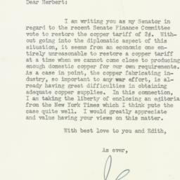 Letter: 1950 August 10