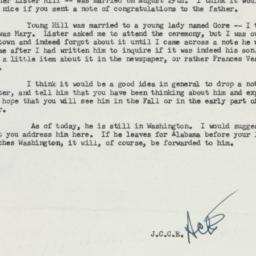 Memorandum: 1957 September 7