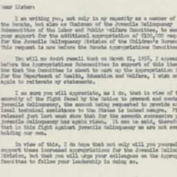 Letter: 1956 May 22