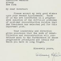 Telegram: 1942 November 27