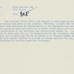 Letter: 1956 March 15