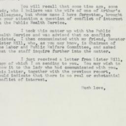 Letter: 1957 January 24