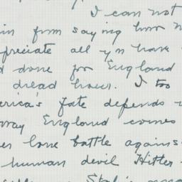 Letter: 1940 August 17