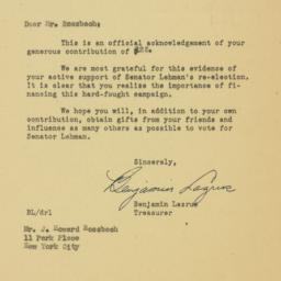 Letter: 1950 October 25