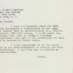 Letter: 1951 December 13
