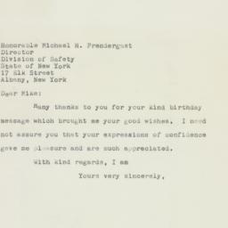 Letter: 1958 April 12