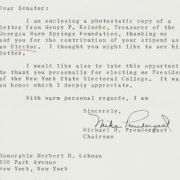 Letter: 1960 December 29