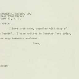 Letter: 1948 January 14