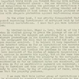 Letter: 1933 April 12