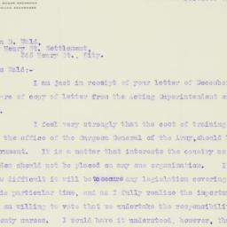 Letter: 1919 December 5