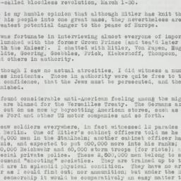 Letter: 1933 April 3