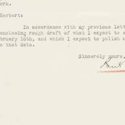 Letter: 1941 February 10