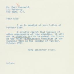 Letter: 1942 October 22