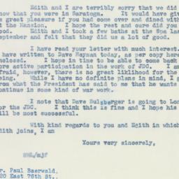 Letter: 1942 November 12