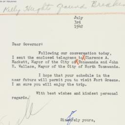 Letter: 1942 July 3